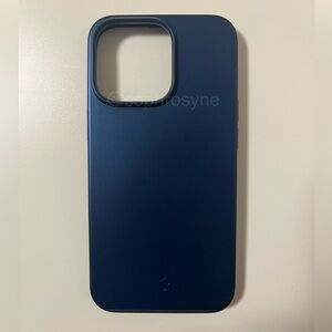Spigen Fitted Apple iPhone 13 Pro Case Smooth Navy Gray NWOT